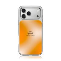 Orange grad Um Yeah Oscar Piastri iPhone 17 Pro Max Electroplated Silver Case1