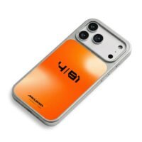 Orange gradient 4 81 McLaren F1 Phone Case for iPhone 11-17 & Samsung Galaxy S24-S26 - Image 5