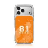 Oscar Piastri 81 F1 celebration art iPhone 17 Pro Max Electroplated Silver Case1