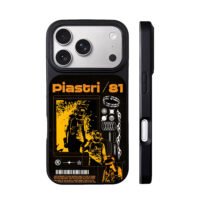Oscar Piastri 81 F1 racing graphic iPhone 17 Pro Max Black Case