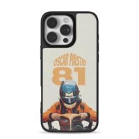 Oscar Piastri 81 McLaren F1 art Phone Case for iPhone 11-17 & Samsung Galaxy S24-S26