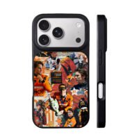 Oscar Piastri F1 81 McLaren collage iPhone 17 Pro Max Black Case