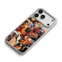 Oscar Piastri F1 81 McLaren collage iPhone 17 Pro Max Electroplated Silver Case2