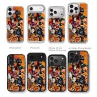 Oscar Piastri F1 celebration orange Chris Brown Phone Case Black Electroplated Silver For Iphone 11 To 17