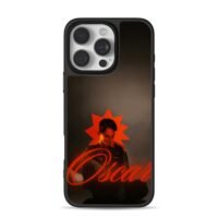 Oscar Piastri F1 neon portrait Phone Case for iPhone 11-17 & Samsung Galaxy S24-S26