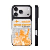 Oscar Piastri F1 podium race art iPhone 17 Pro Max Black Case