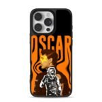 Oscar Piastri F1 racer orange art Phone Case for iPhone 11-17 & Samsung Galaxy S24-S26