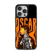 Oscar Piastri F1 racer orange art Phone Case for iPhone 11-17 & Samsung Galaxy S24-S26