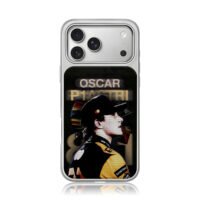 Oscar Piastri F1 racer portrait iPhone 17 Pro Max Electroplated Silver Case1
