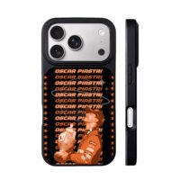 Oscar Piastri F1 trophy celebration iPhone 17 Pro Max Black Case