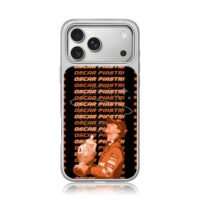 Oscar Piastri F1 trophy celebration iPhone 17 Pro Max Electroplated Silver Case1