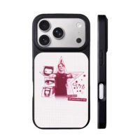 Oscar Piastri GUTS star collage iPhone 17 Pro Max Black Case