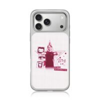 Oscar Piastri GUTS star collage iPhone 17 Pro Max Electroplated Silver Case1