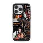 Oscar Piastri McLaren F1 car trophy iPhone 16 Pro Max Black Case