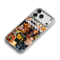 Oscar Piastri McLaren F1 collage Phone Case for iPhone 11-17 & Samsung Galaxy S24-S26 - Image 5