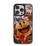 Pacman retro game collage art Phone Case for iPhone 11-17 & Samsung Galaxy S24-S26