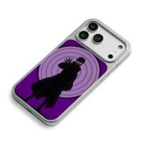 Pain Naruto silhouette purple rings Phone Case for iPhone 11-17 & Samsung Galaxy S24-S26 - Image 5