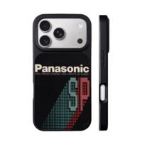 Panasonic SP retro video cassette iPhone 17 Pro Max Black Case