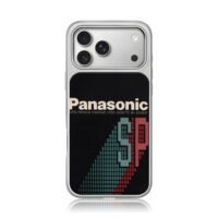 Panasonic SP retro video cassette iPhone 17 Pro Max Electroplated Silver Case1