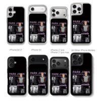 Park Jimin BTS Set Me Free Pt2 art Chris Brown Phone Case Black Electroplated Silver For Iphone 11 To 17