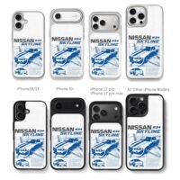 Paul Walker Nissan Skyline R34 Fast Chris Brown Phone Case Black Electroplated Silver For Iphone 11 To 17