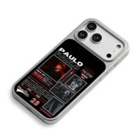 Paulo Londra fan poster with photos Phone Case for iPhone 11-17 & Samsung Galaxy S24-S26 - Image 5