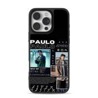 Paulo Londra photos lyrics collage Phone Case for iPhone 11-17 & Samsung Galaxy S24-S26