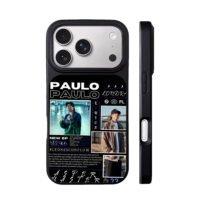 Paulo Londra photos lyrics collage iPhone 17 Pro Max Black Case