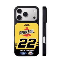 Pennzoil 22 Joey Logano Ford NASCAR iPhone 17 Pro Max Black Case