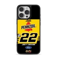Pennzoil 22 Joey Logano Penske Ford Phone Case for iPhone 11-17 & Samsung Galaxy S24-S26