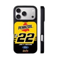 Pennzoil 22 Joey Logano Penske Ford iPhone 17 Pro Max Black Case