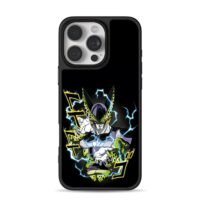 Perfect Cell DBZ with lightning Phone Case for iPhone 11-17 & Samsung Galaxy S24-S26