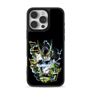 Perfect Cell DBZ with lightning Phone Case for iPhone 11-17 & Samsung Galaxy S24-S26
