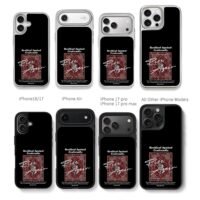 Persian rug rise again mechanic art Chris Brown Phone Case Black Electroplated Silver For Iphone 11 To 17