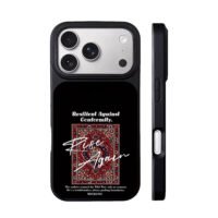 Persian rug rise again mechanic art iPhone 17 Pro Max Black Case