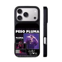 Peso Pluma concert photo collage iPhone 17 Pro Max Black Case