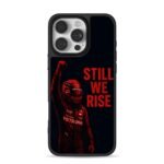 Petronas F1 racer Still We Rise art iPhone 16 Pro Max Black Case