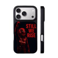 Petronas F1 racer Still We Rise art iPhone 17 Pro Max Black Case