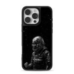 Petronas helmeted racer starry sky iPhone 16 Pro Max Black Case