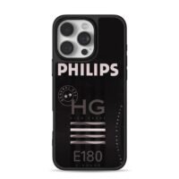 Philips HG E180 retro general stamp Phone Case for iPhone 11-17 & Samsung Galaxy S24-S26