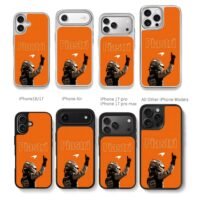 Piastri McLaren F1 victory pose Chris Brown Phone Case Black Electroplated Silver For Iphone 11 To 17