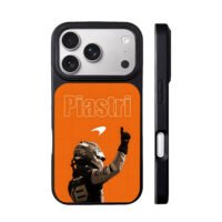 Piastri McLaren F1 victory pose iPhone 17 Pro Max Black Case