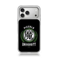 Piccolo University demon kanji logo iPhone 17 Pro Max Electroplated Silver Case1