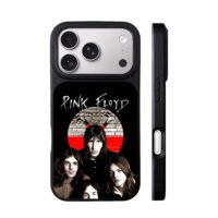 Pink Floyd band members brick wall iPhone 17 Pro Max Black Case