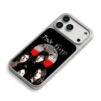 Pink Floyd band members brick wall iPhone 17 Pro Max Electroplated Silver Case2