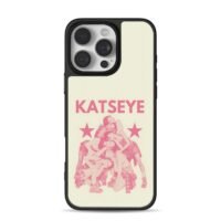 Pink Katseye girl group star print iPhone 16 Pro Max Black Case
