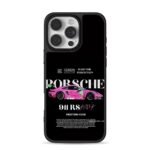 Pink Porsche 911 RS drift race car Phone Case for iPhone 11-17 & Samsung Galaxy S24-S26