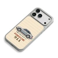 Pixel art Porsche 911 996 Carrera 4 Phone Case for iPhone 11-17 & Samsung Galaxy S24-S26 - Image 5