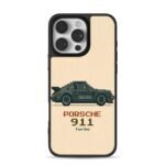 Pixel art Porsche 911 turbo print iPhone 16 Pro Max Black Case