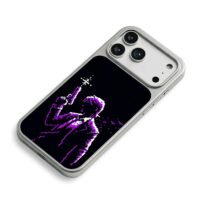 Pixel art purple hitman firing gun Phone Case for iPhone 11-17 & Samsung Galaxy S24-S26 - Image 5